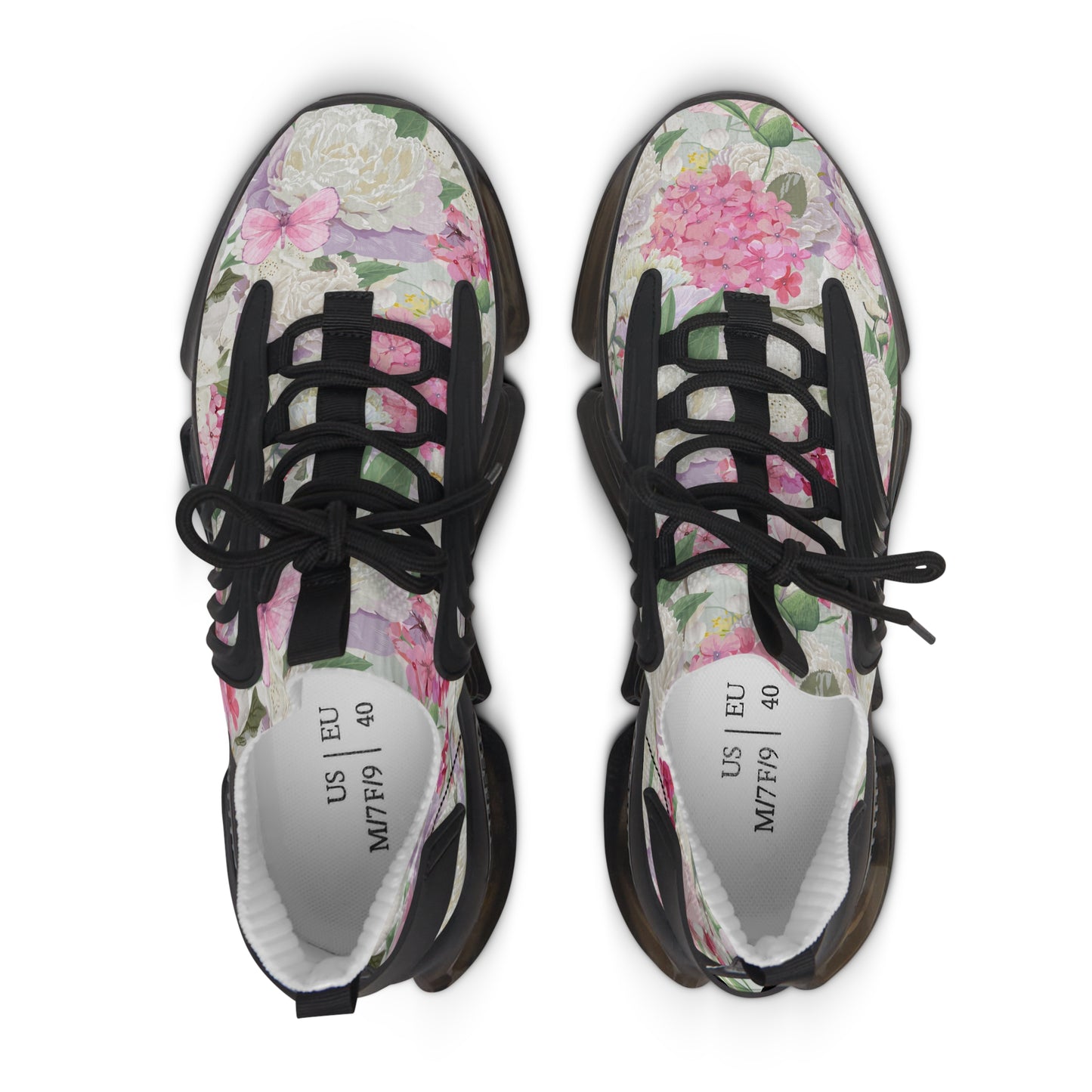Women's Mesh Sneakers | White Peony