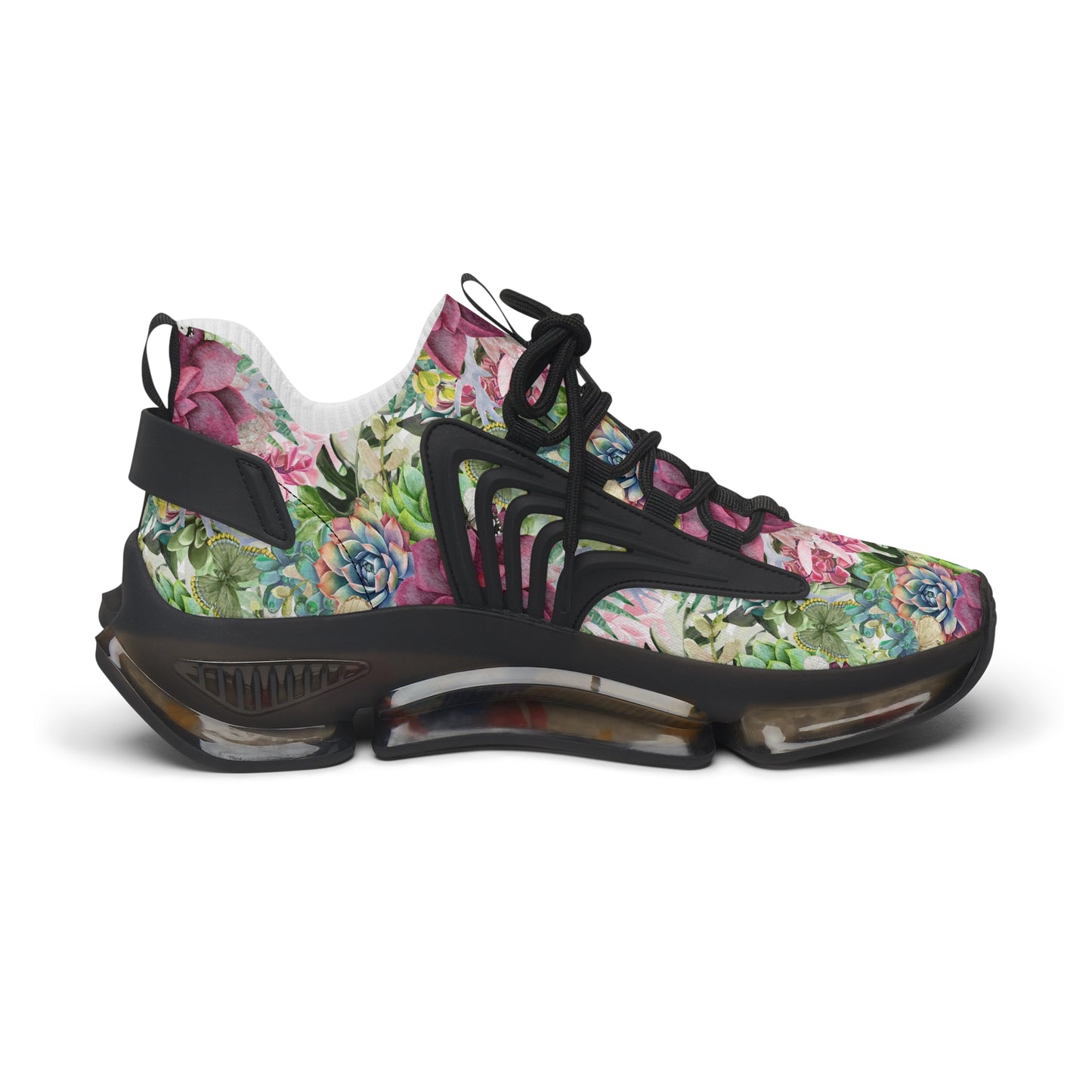Women's Mesh Sneakers | Red Echeveria