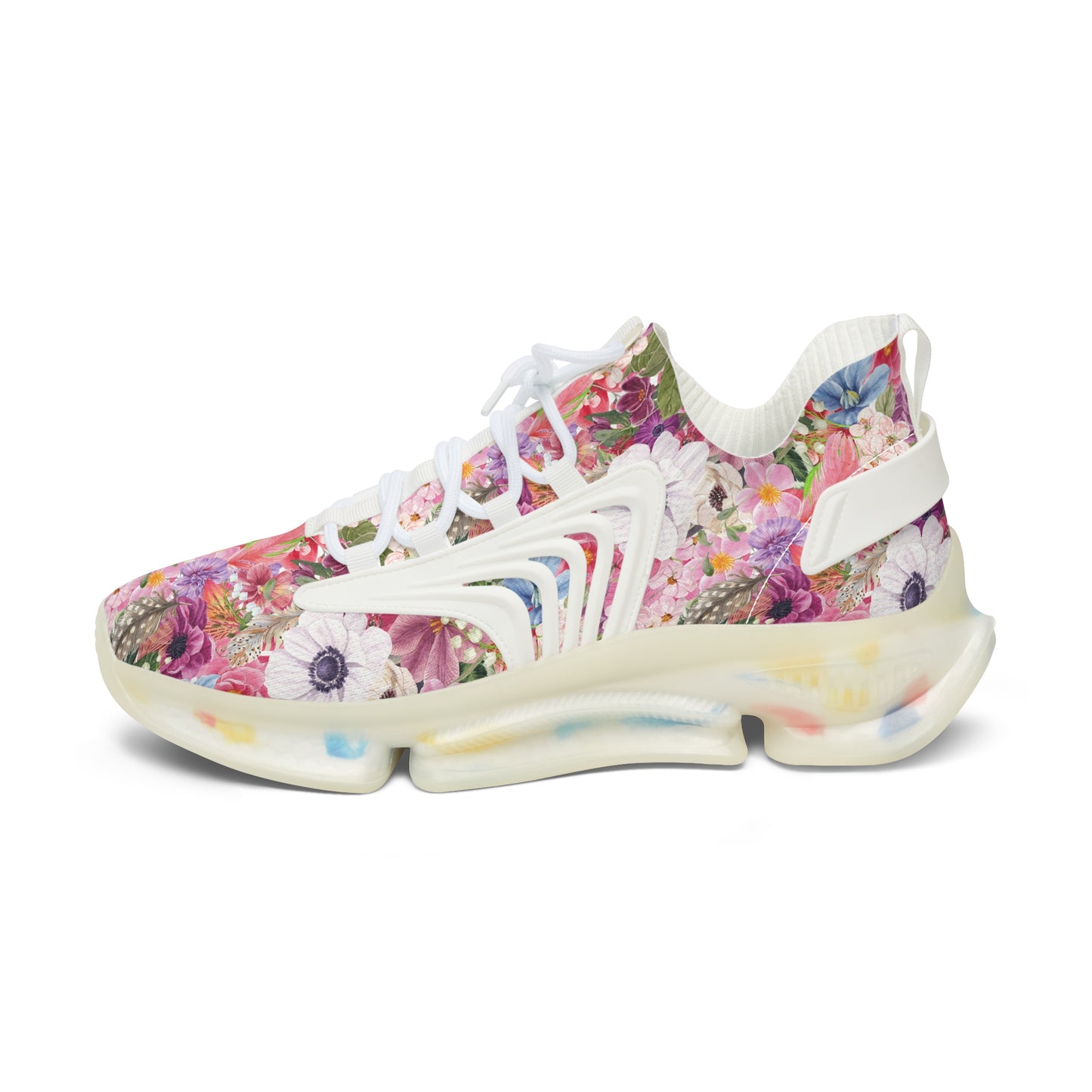 Women's Mesh Sneakers | White Anemone