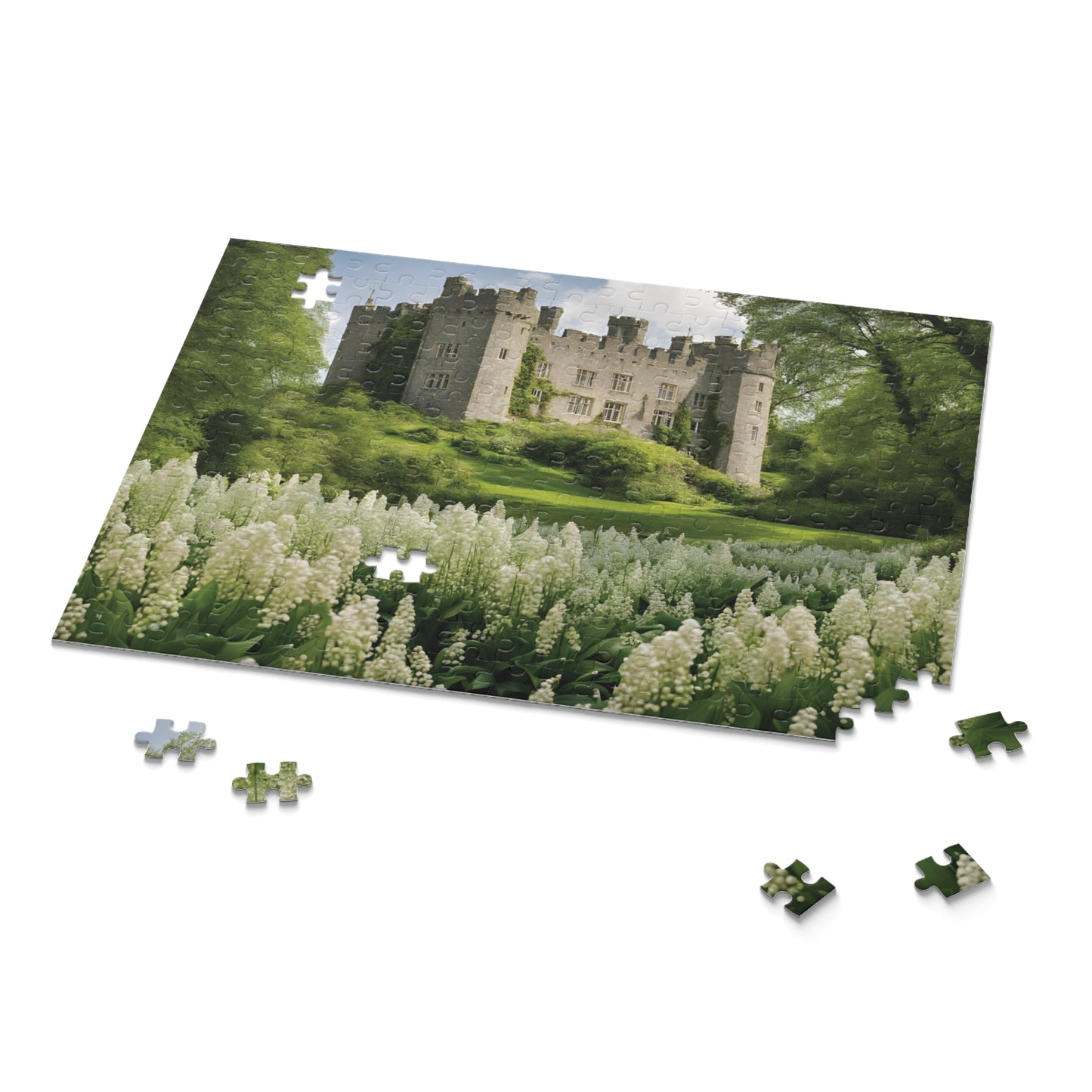 Hộp xếp hình Lâu đài Anh Quốc (120, 252, 500-Mảnh)