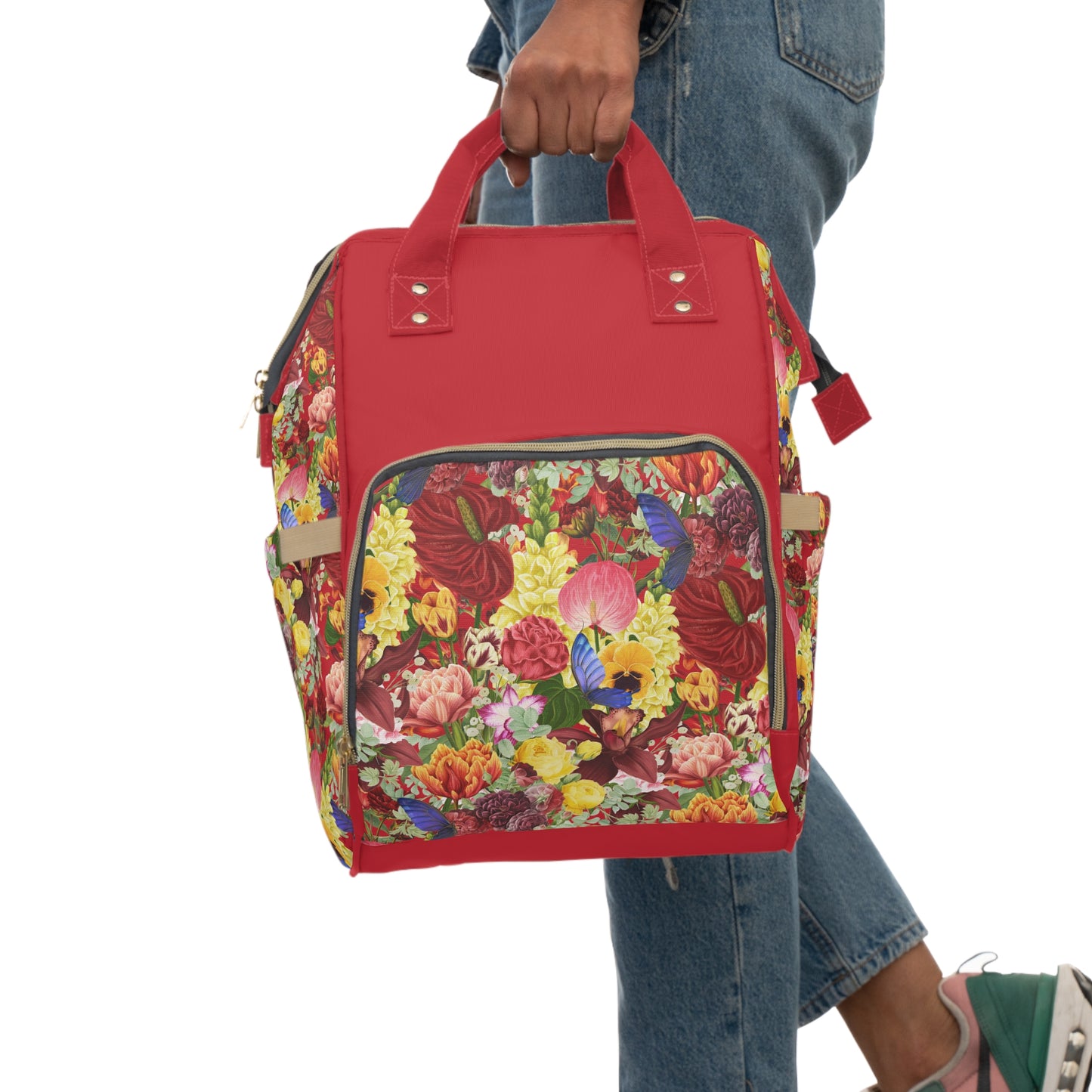 Ba lô đa năng | Thiết kế hoa hồng môn