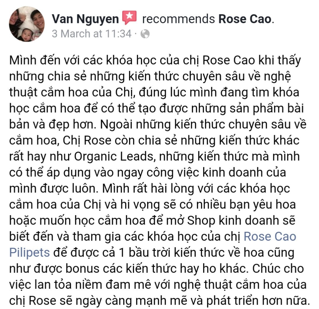 Khóa học Marketing hữu cơ