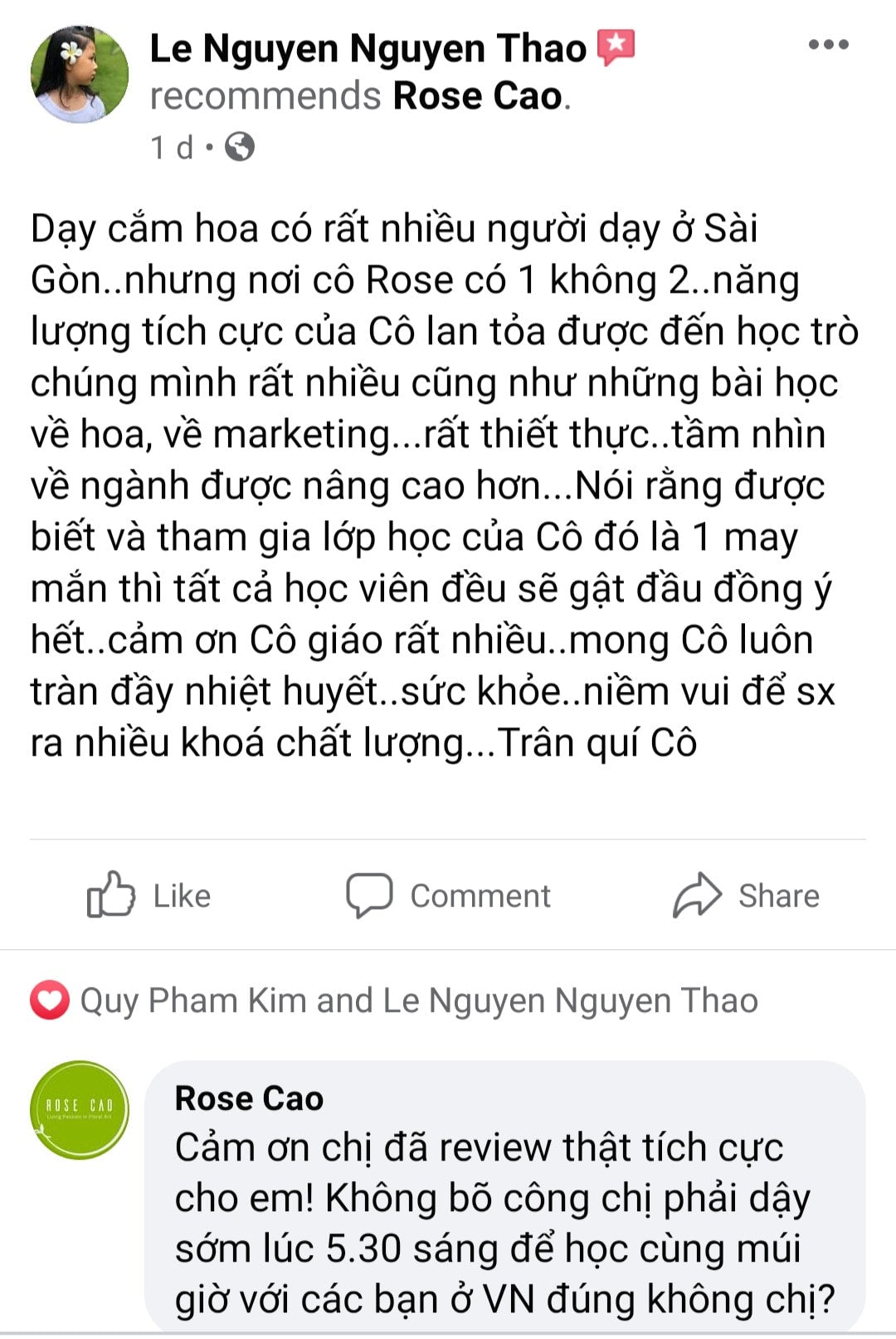 Khóa học Marketing hữu cơ