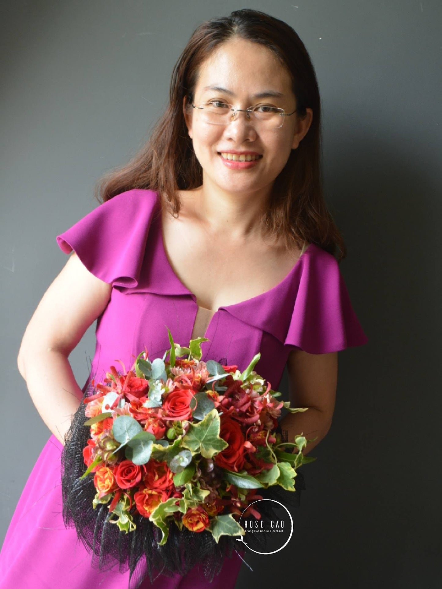 Khóa cắm hoa Trung cấp