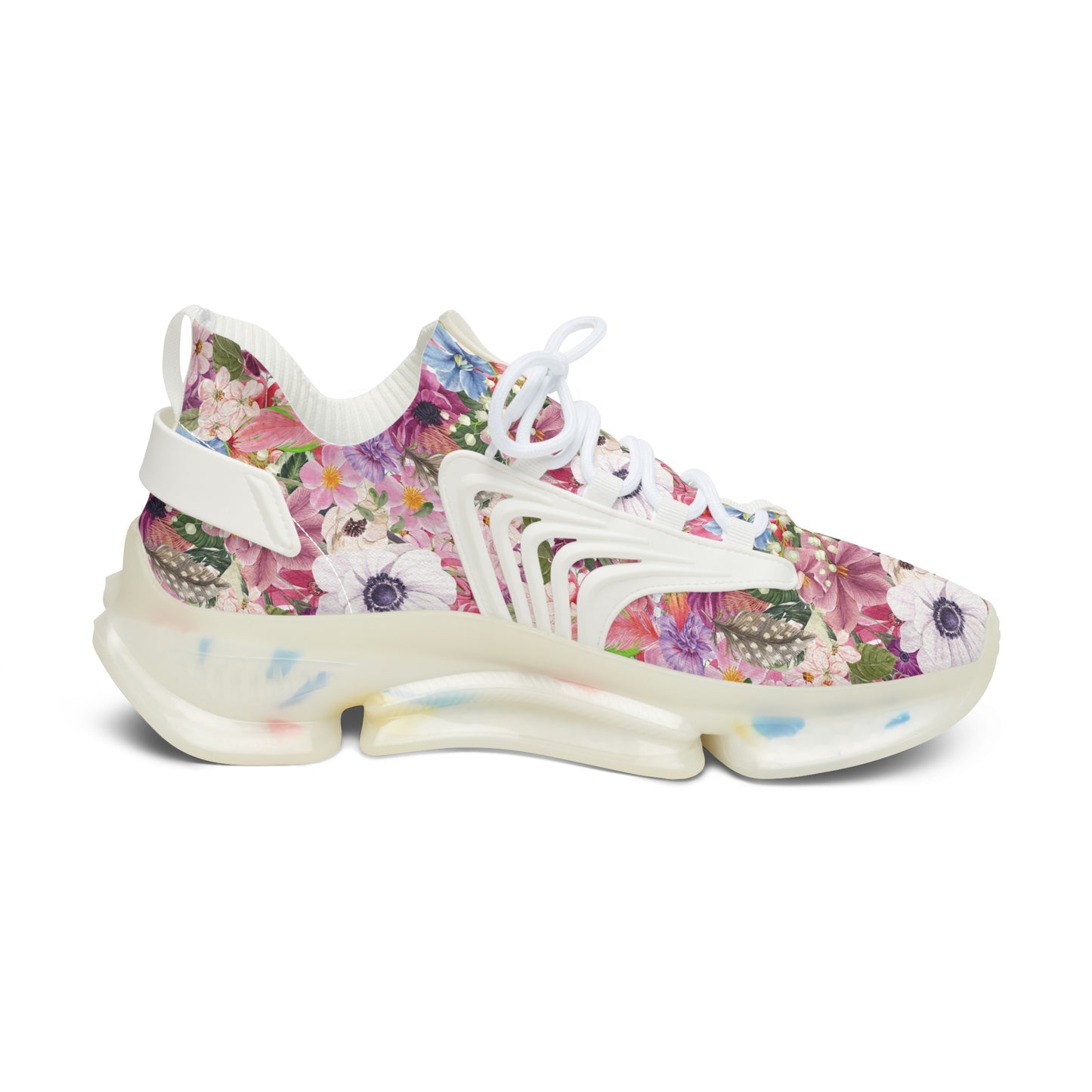 Women's Mesh Sneakers | White Anemone