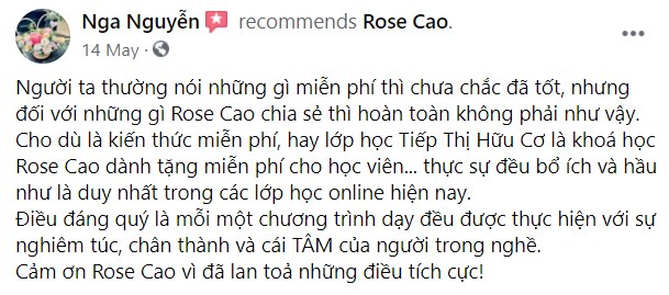Khóa học Marketing hữu cơ