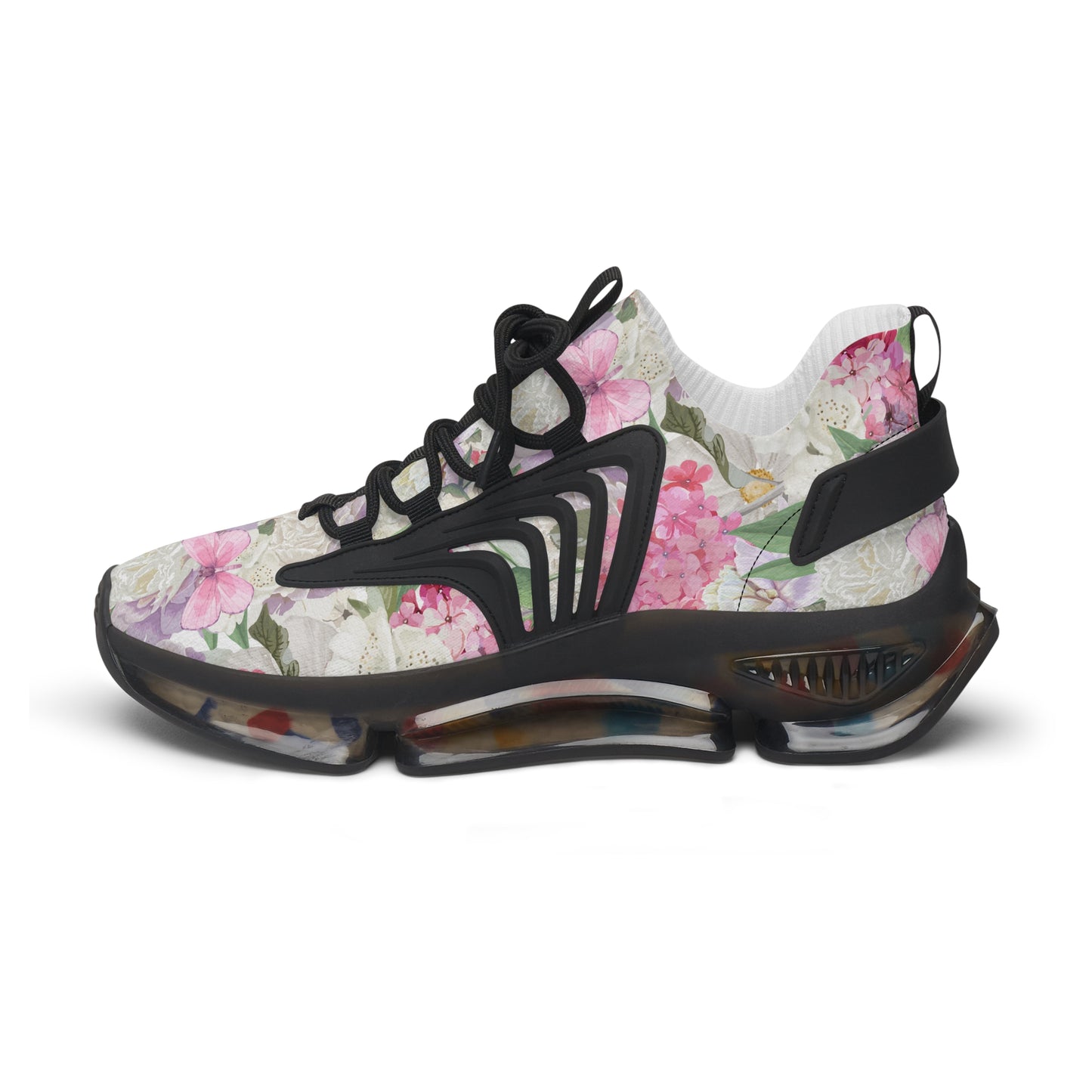 Women's Mesh Sneakers | White Peony