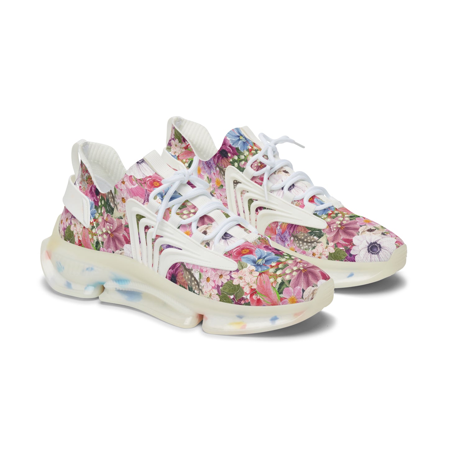 Women's Mesh Sneakers | White Anemone