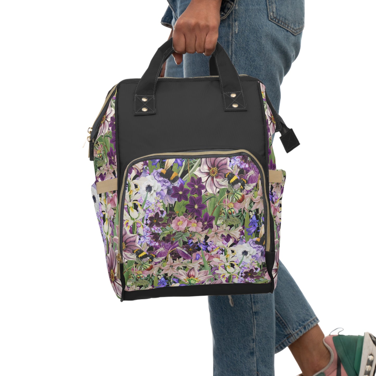 Ba lô đa chức năng | thiết kế hoa diên vĩ