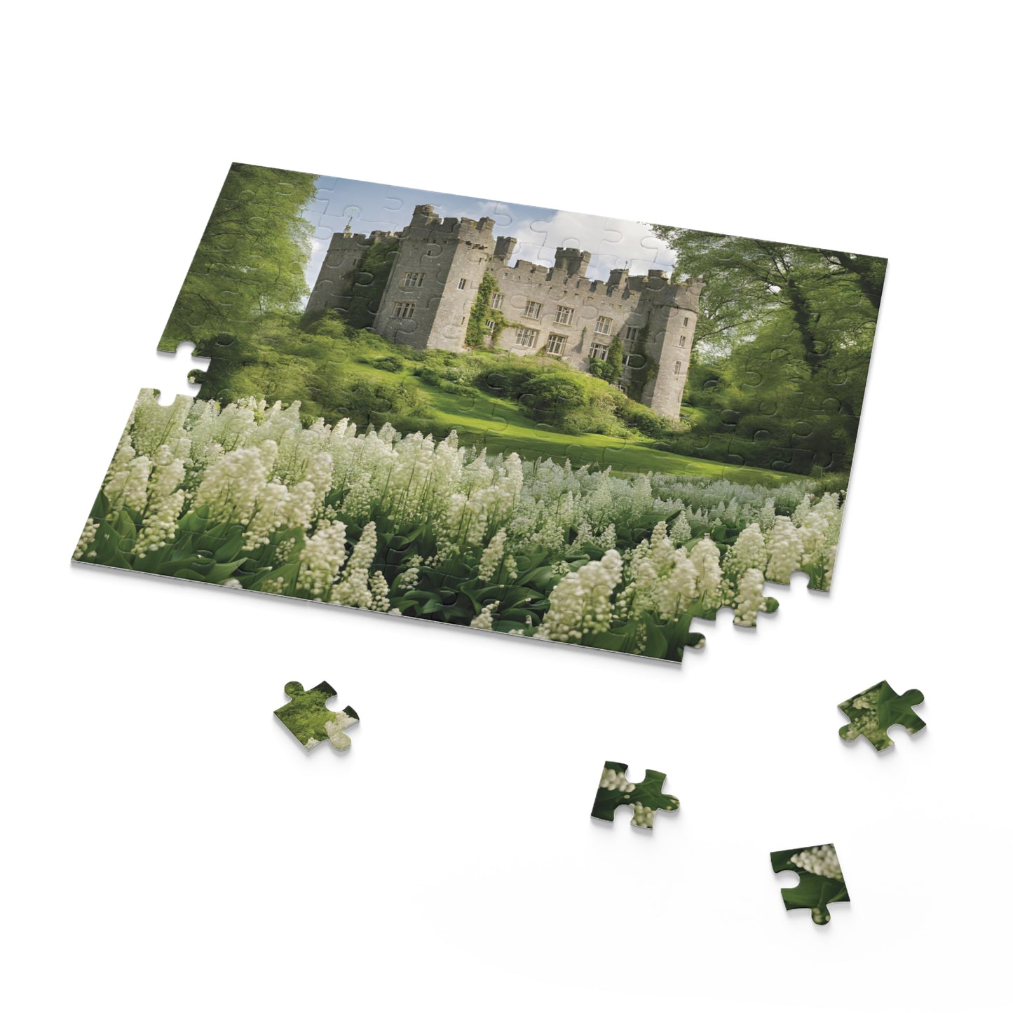 Hộp xếp hình Lâu đài Anh Quốc (120, 252, 500-Mảnh)