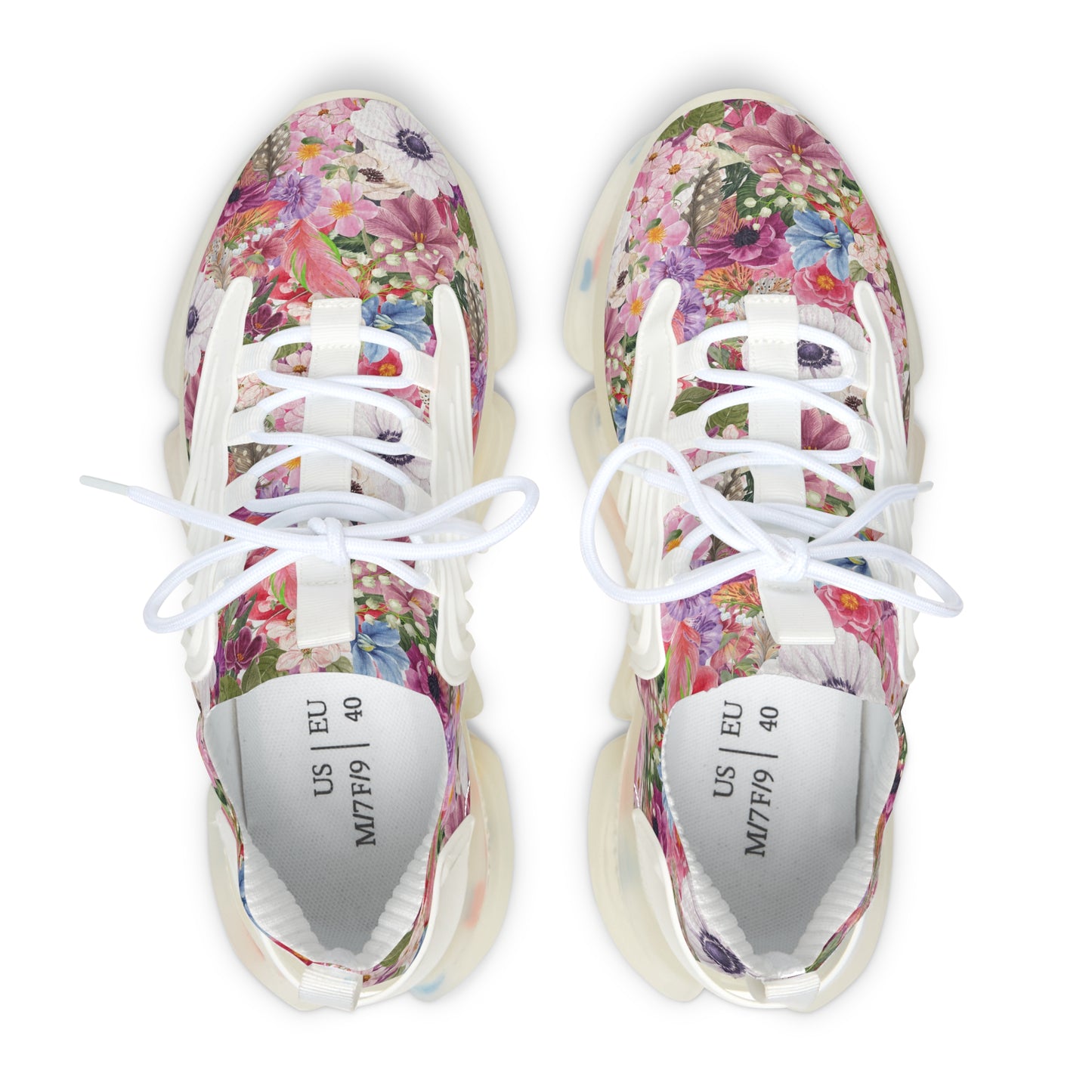 Women's Mesh Sneakers | White Anemone