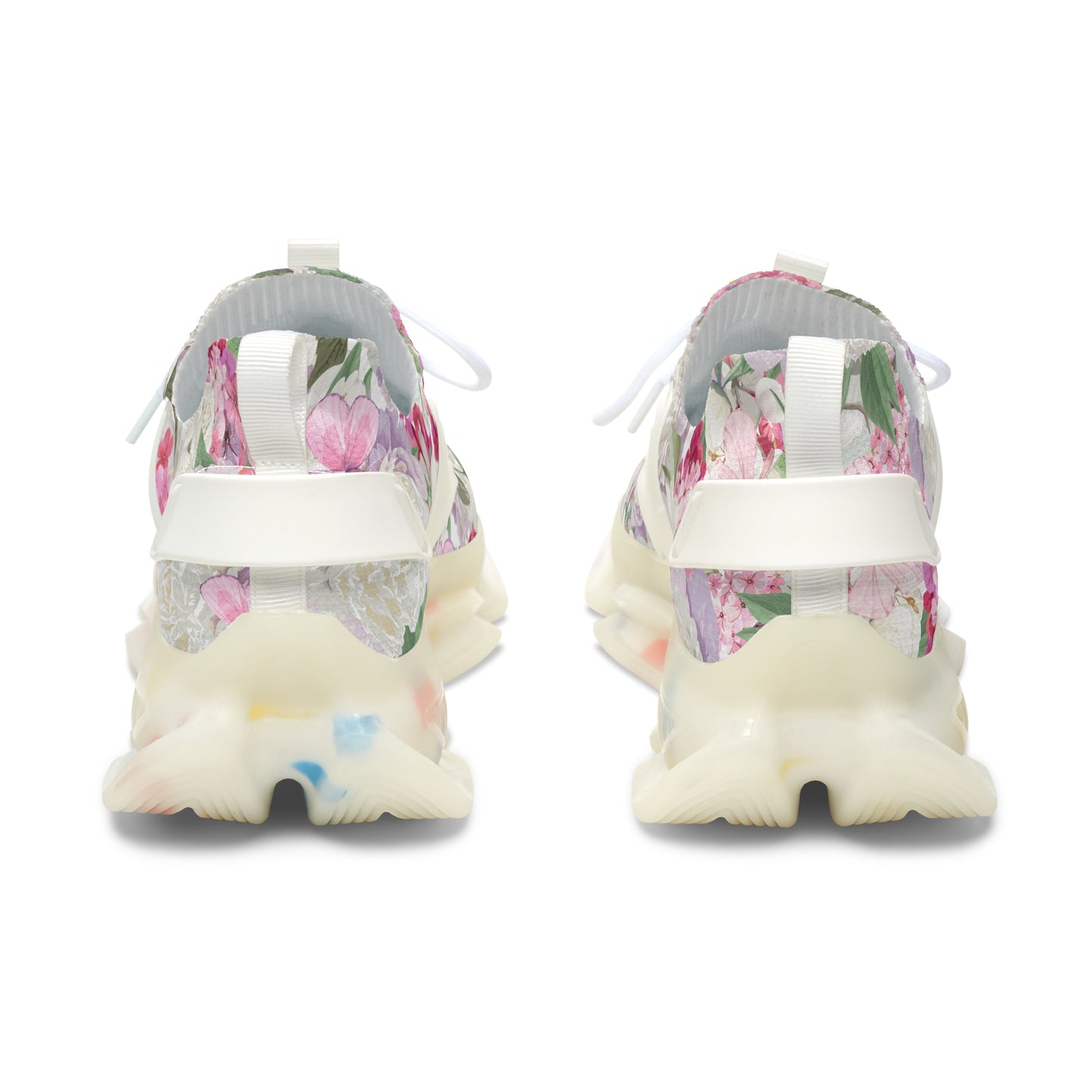 Women's Mesh Sneakers | White Peony