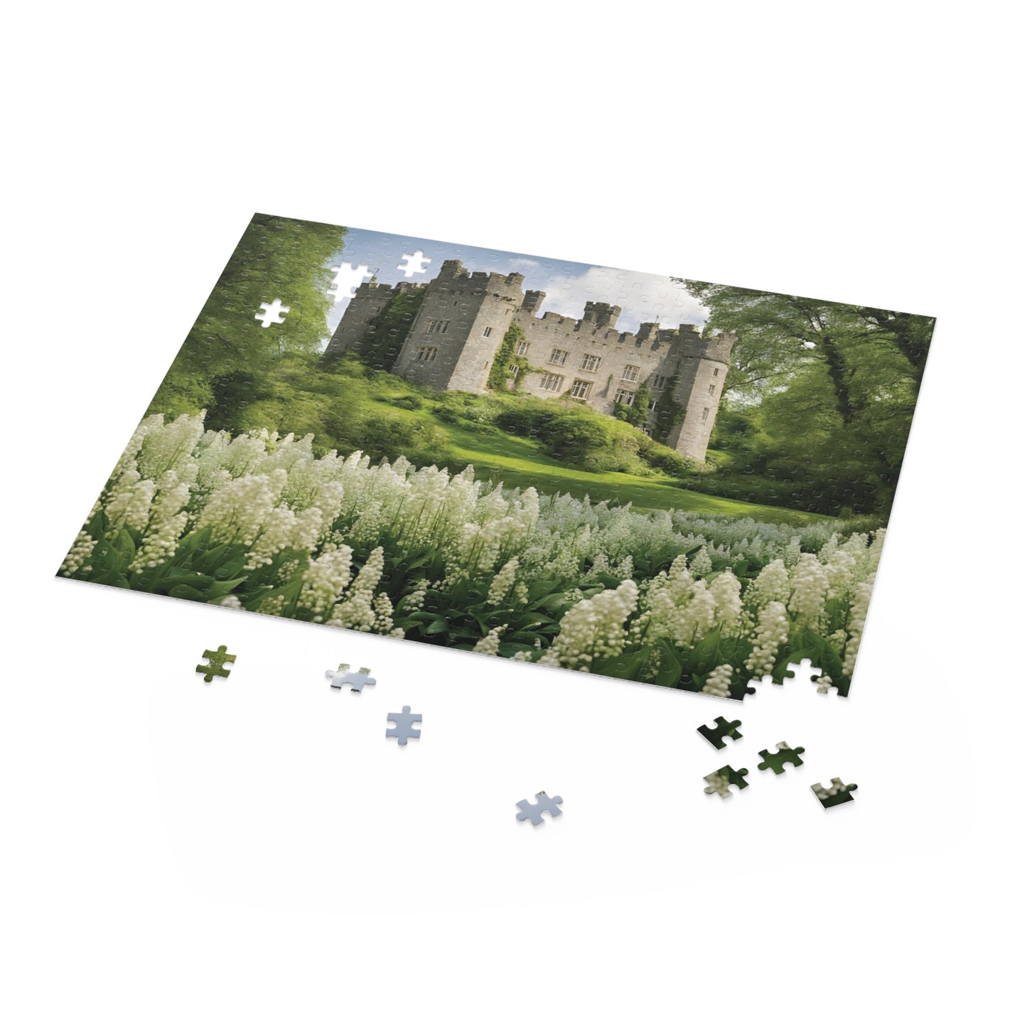 Hộp xếp hình Lâu đài Anh Quốc (120, 252, 500-Mảnh)