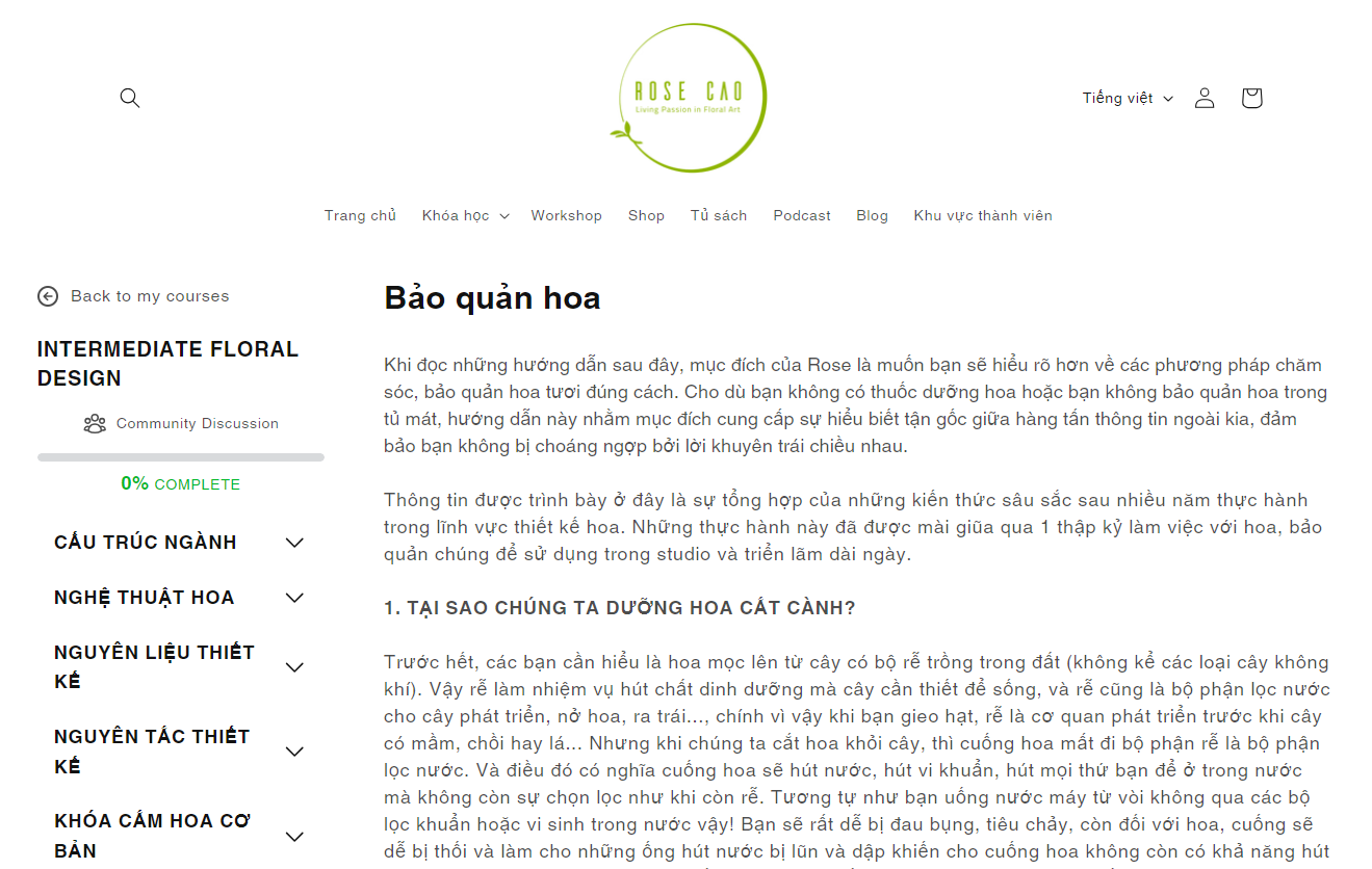 Combo 3 khóa: Cơ bản + Trung Cấp + Nâng Cao