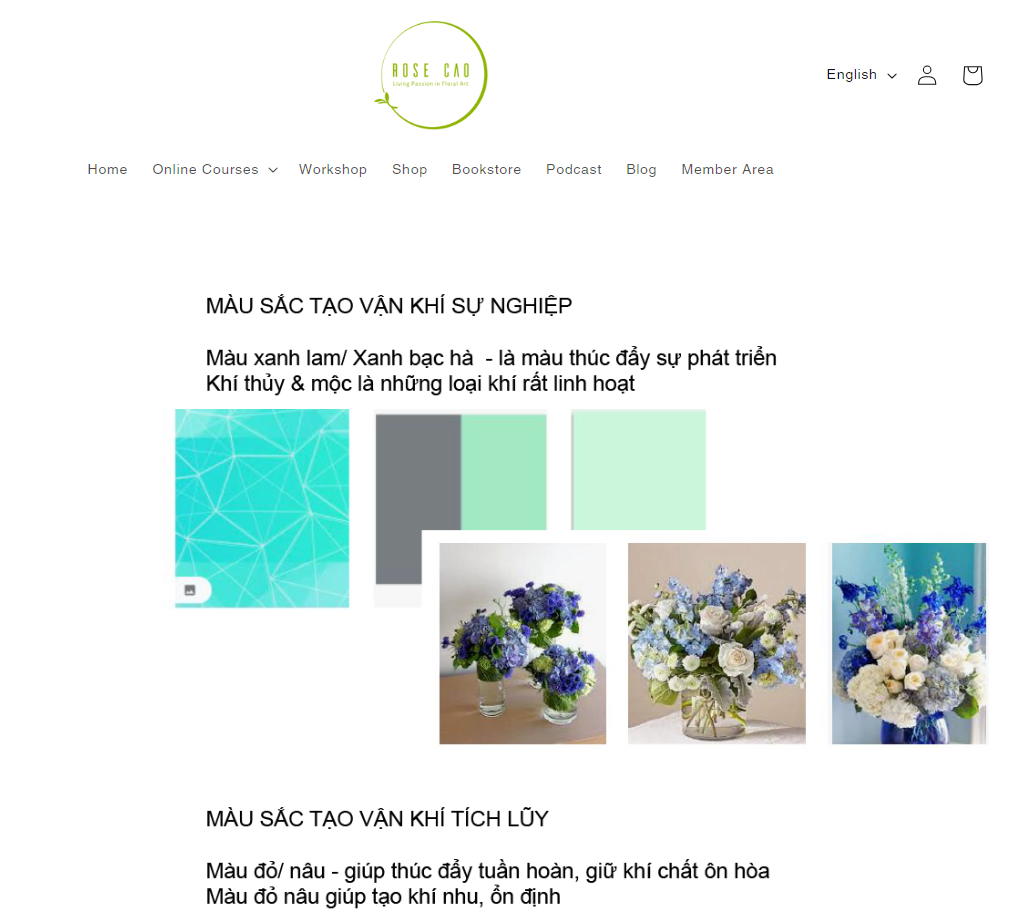 Khóa cắm hoa nâng cao