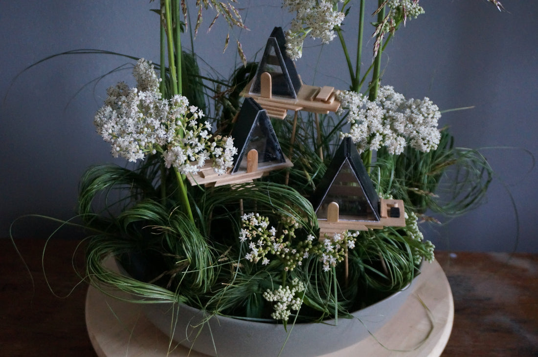 Miniature Weekend House Flower Arrangement
