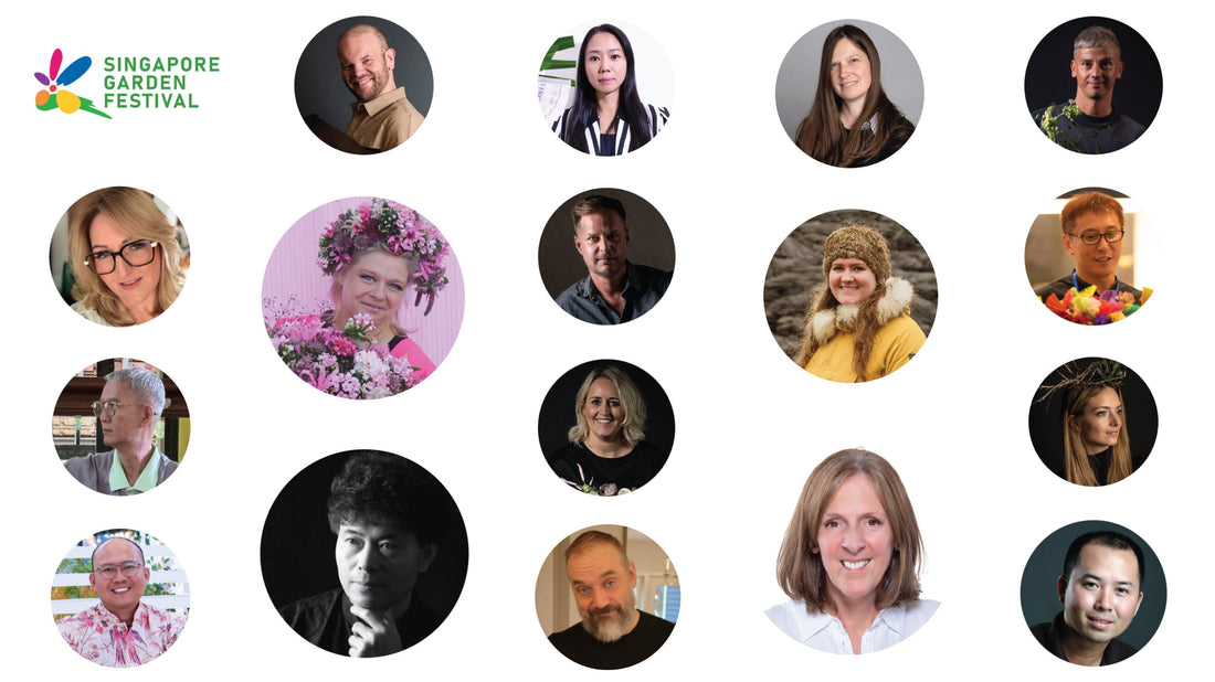 Meet the 17 Designers: Floral Windows to the World Championship 2026 | Singapore Garden Festival