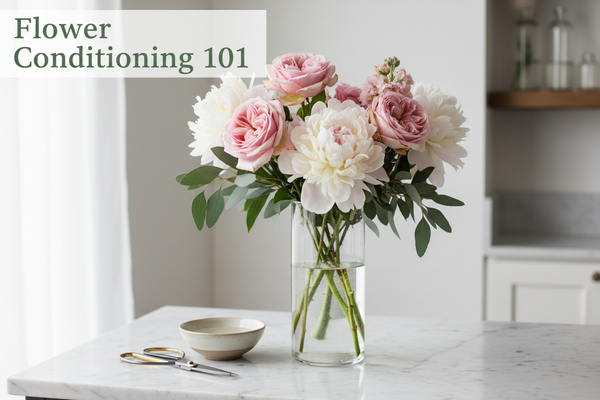 Flower Conditioning 101: How to Make Your Blooms Last Longer