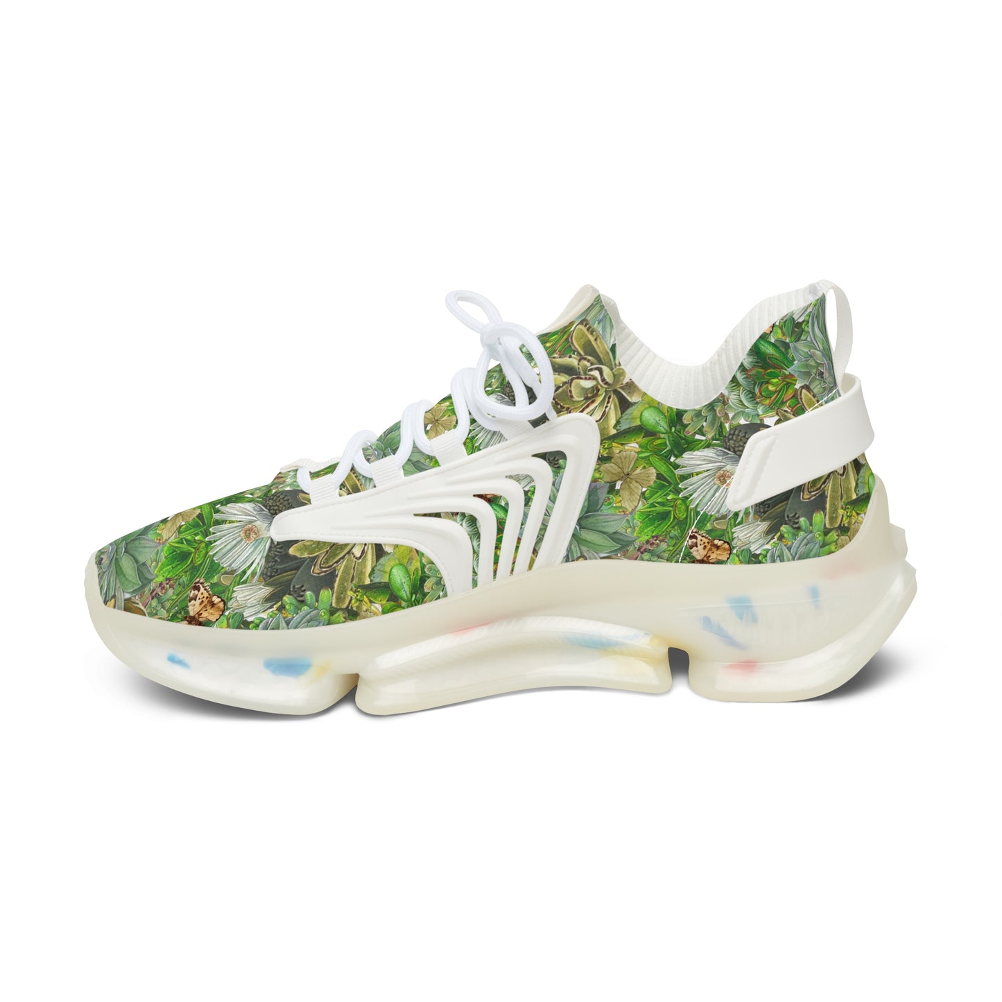 Women's Mesh Sneakers | Green Lithops