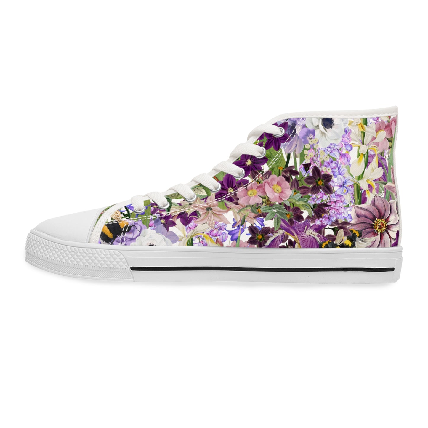 Purple Iris | High Top Sneakers