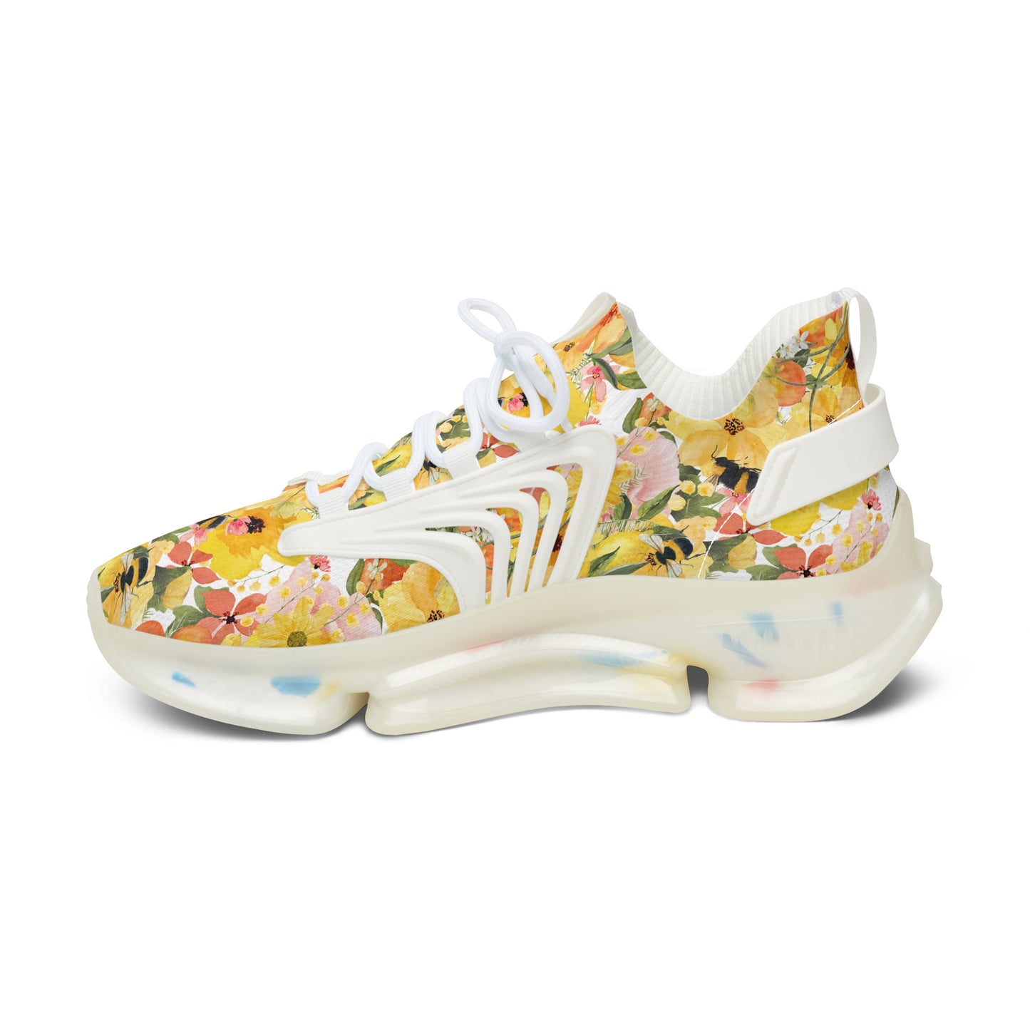 Women's Mesh Sneakers | Yellow Cosmos