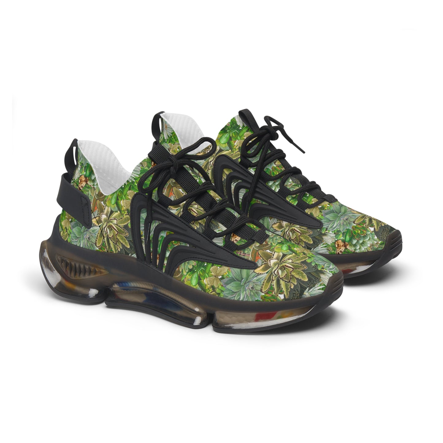 Women's Mesh Sneakers | Green Lithops