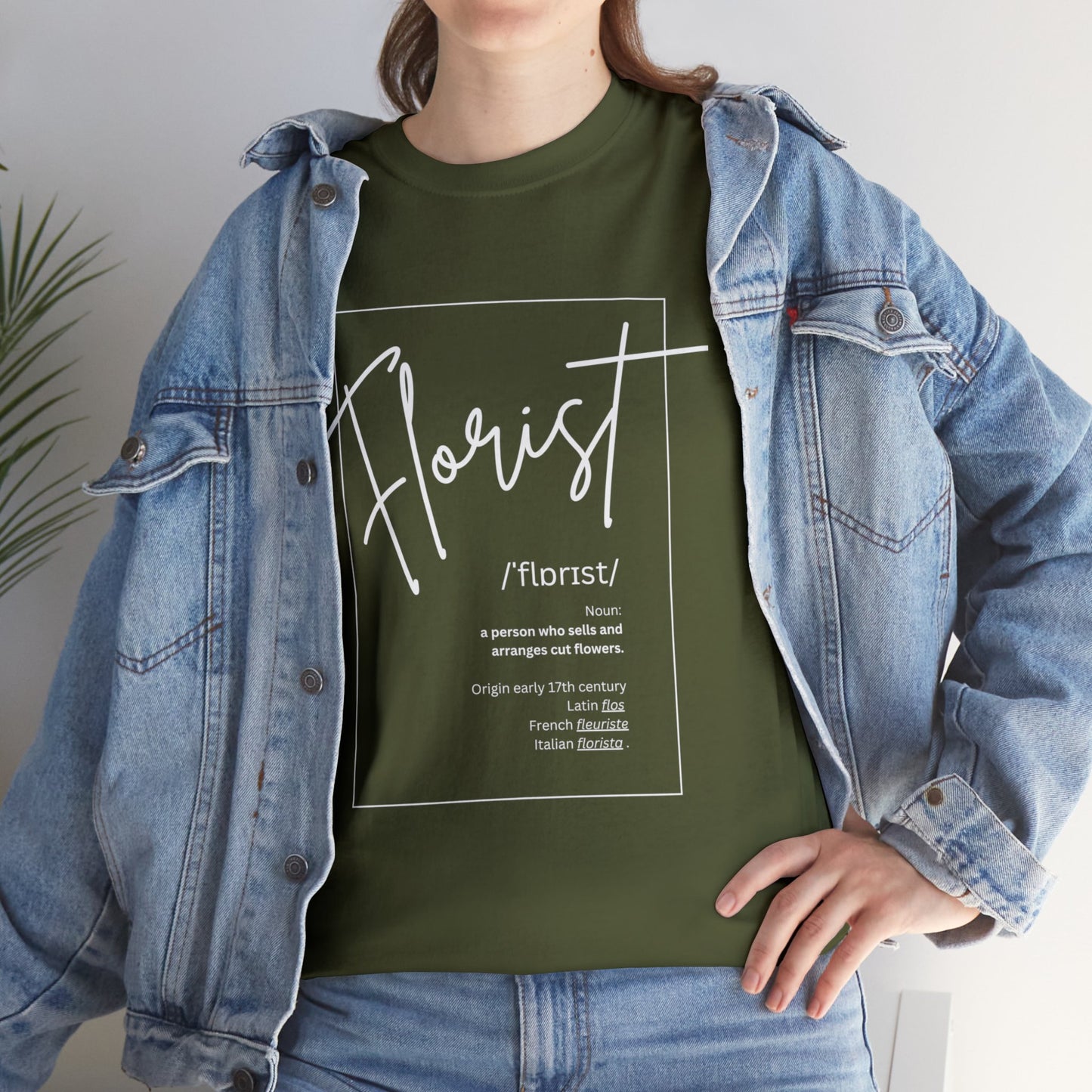 Florist | Unisex Heavy Cotton Tee