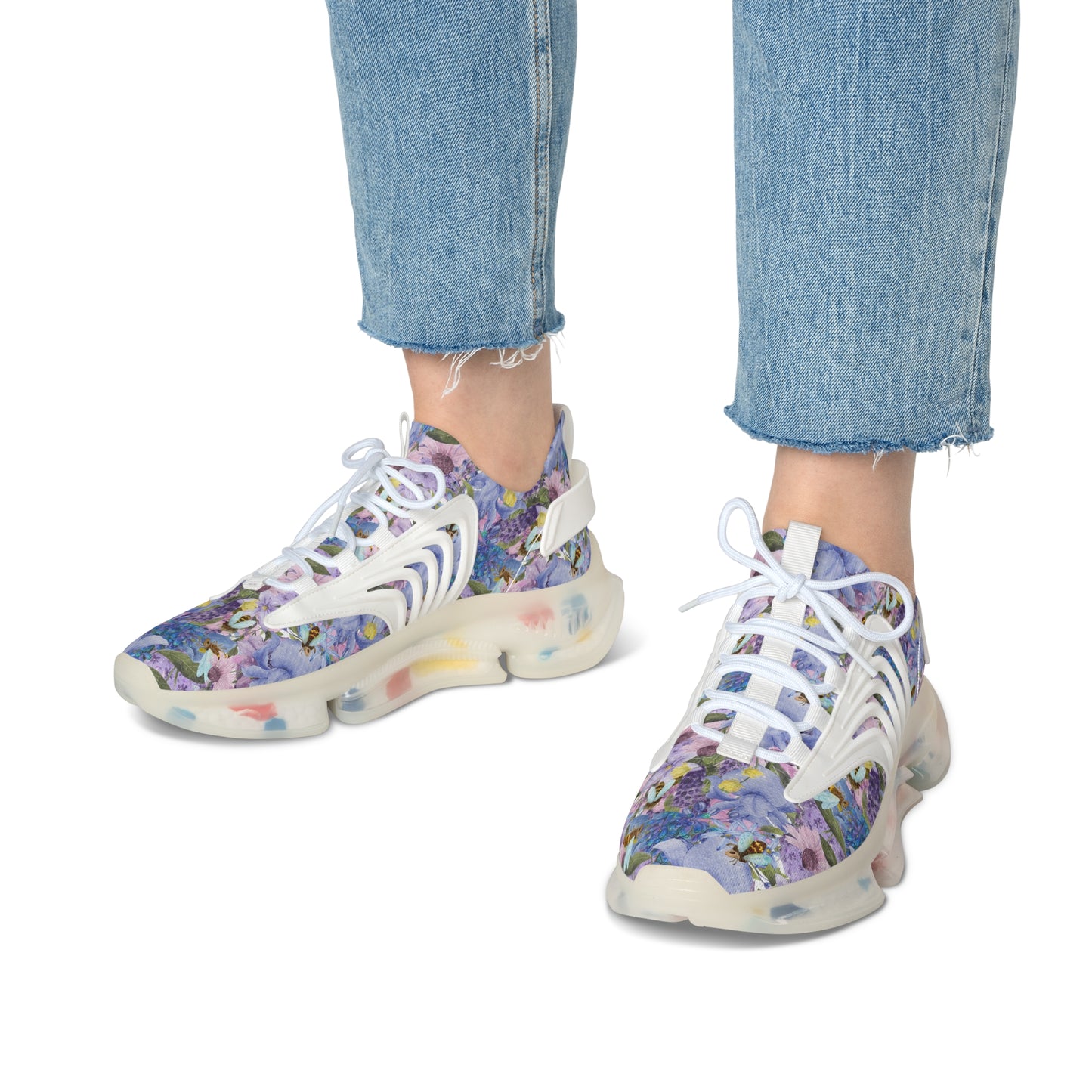 Women's Mesh Sneakers | Blue Iris