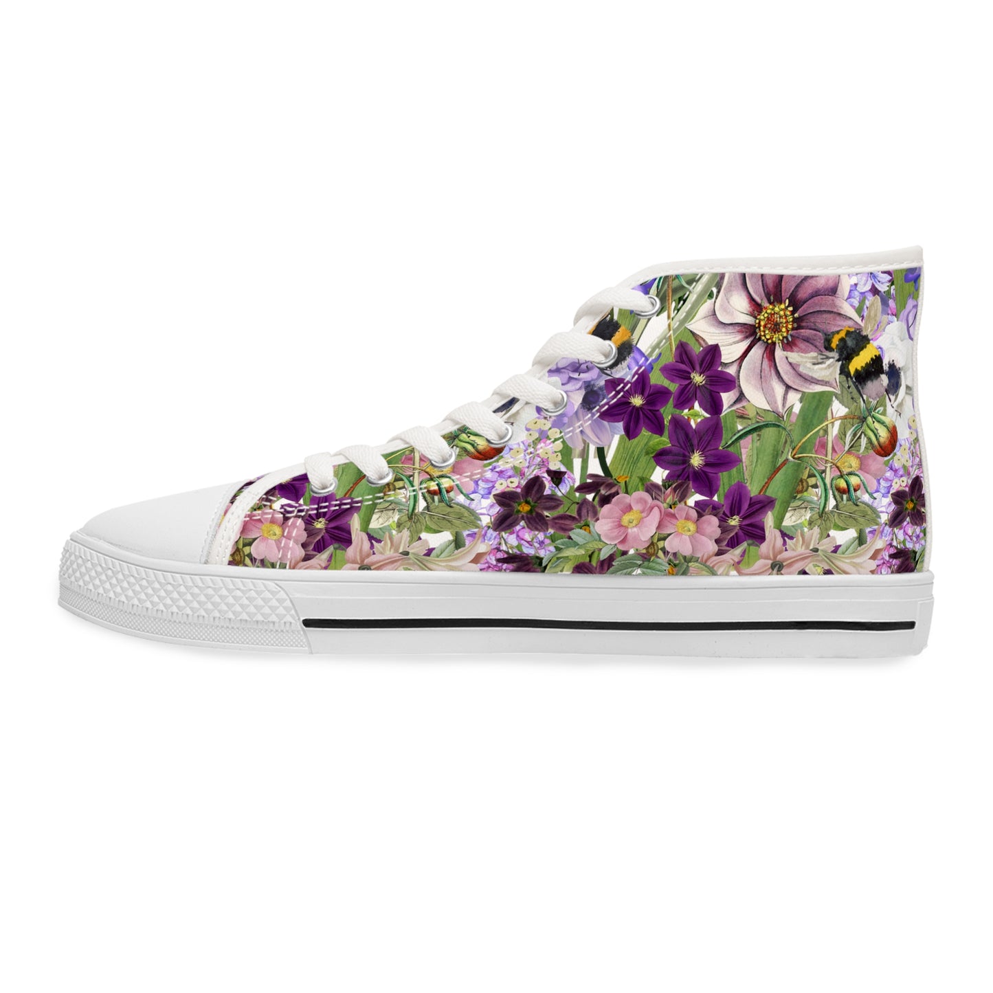 Purple Iris | High Top Sneakers