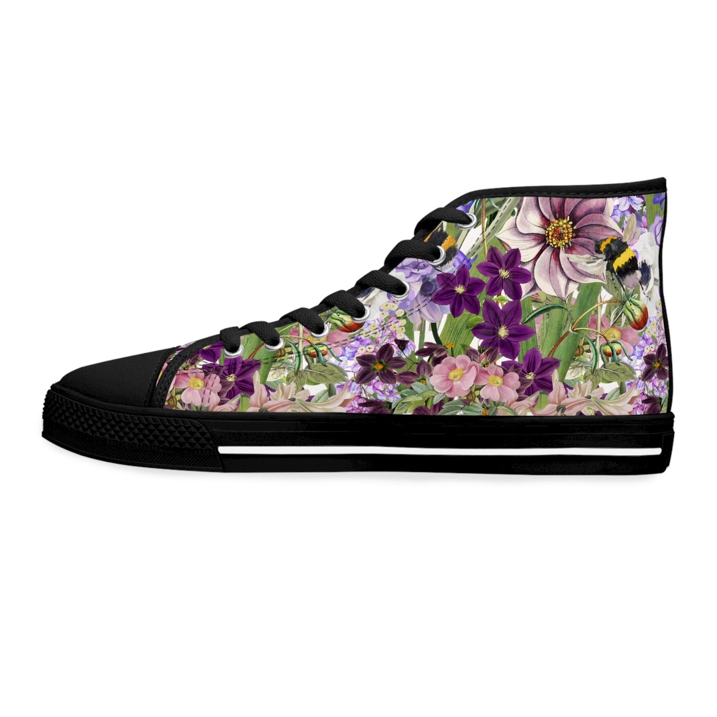 Purple Iris | High Top Sneakers