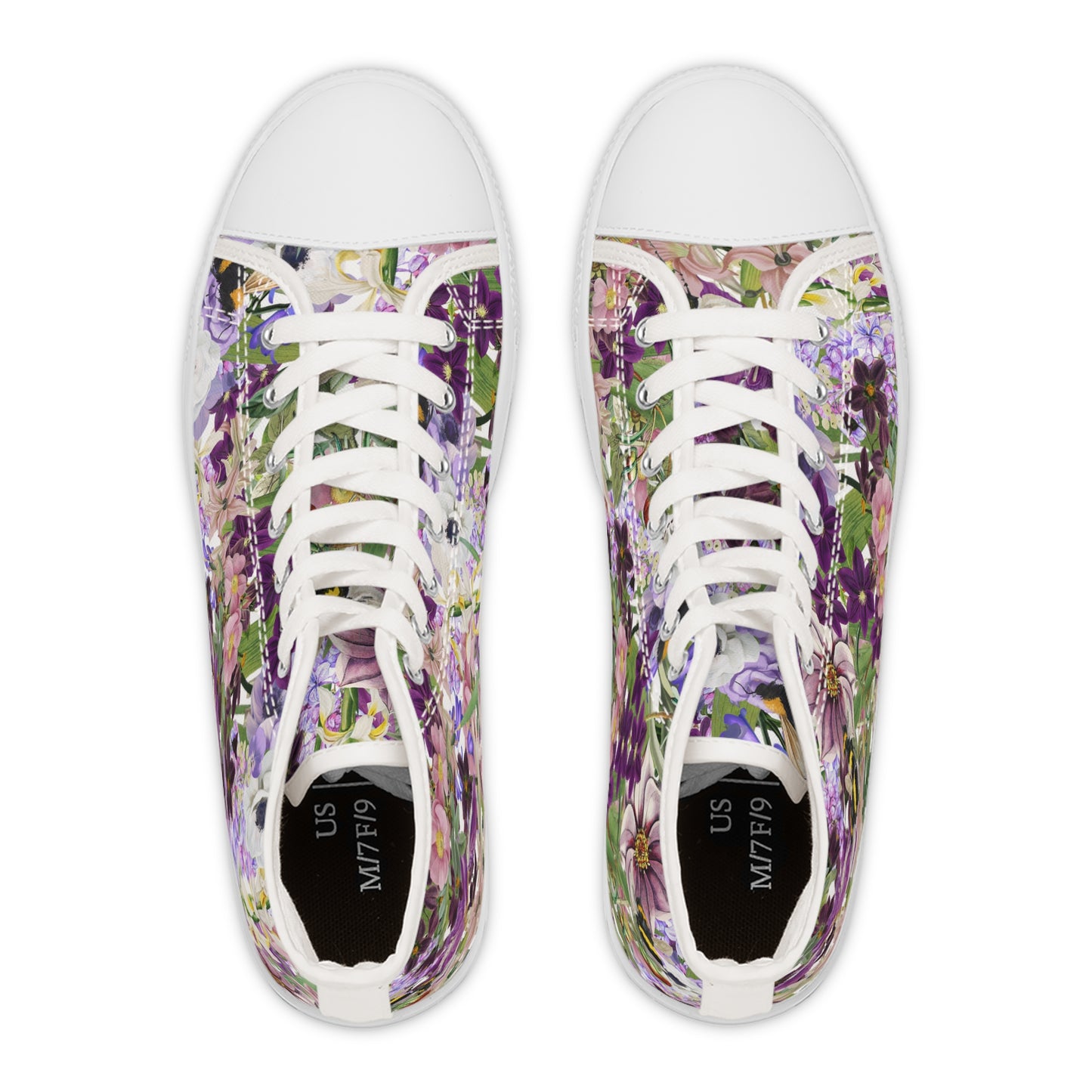 Purple Iris | High Top Sneakers