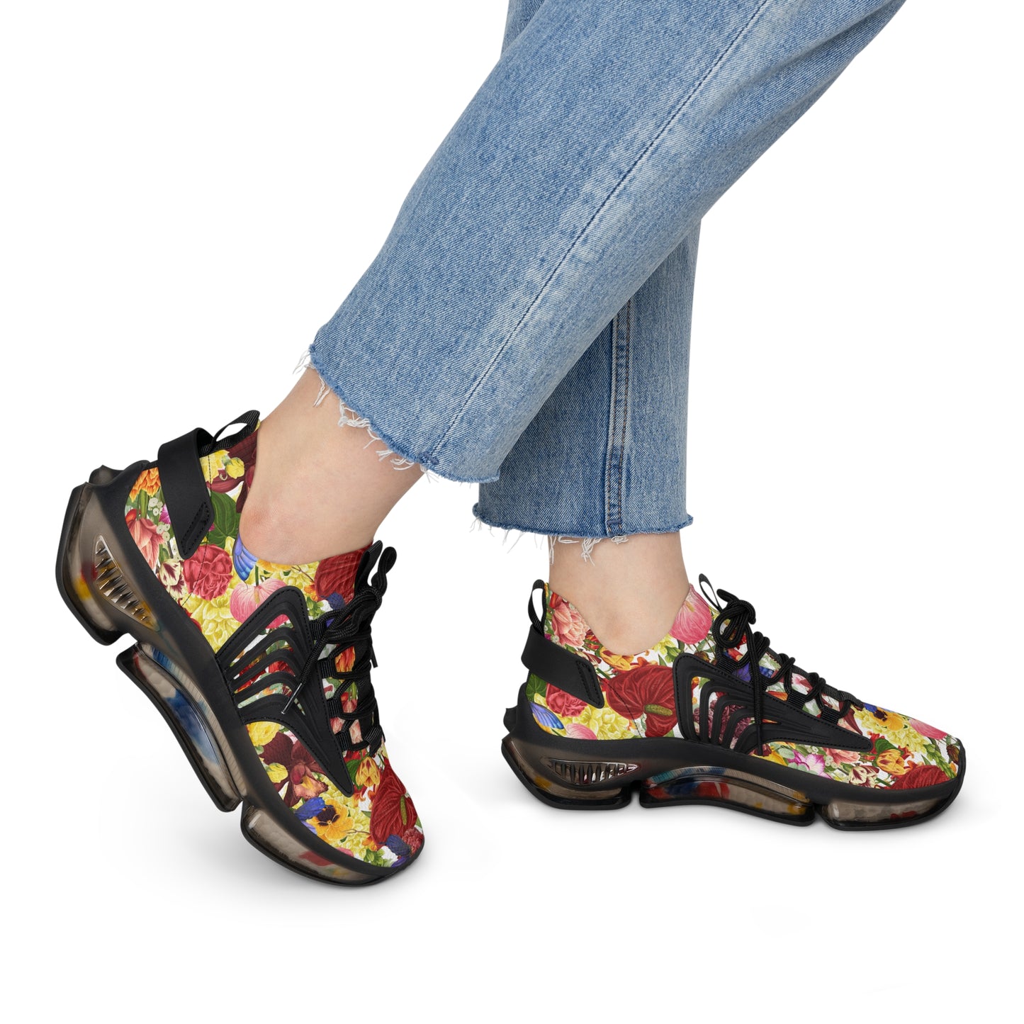 Women's Mesh Sneakers | Red Anthurium