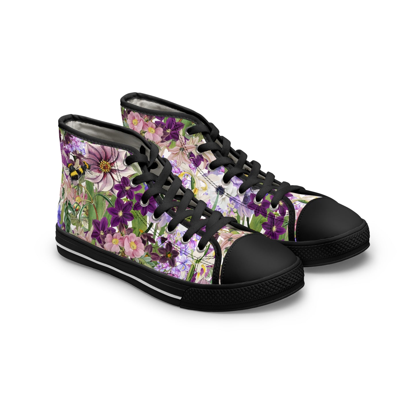 Purple Iris | High Top Sneakers