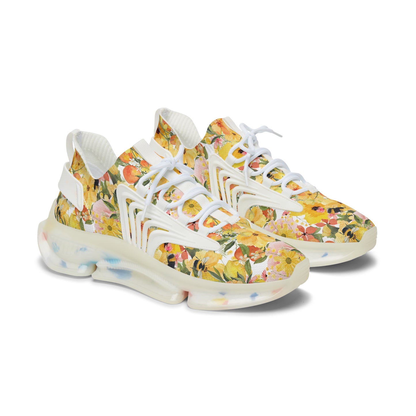 Women's Mesh Sneakers | Yellow Cosmos