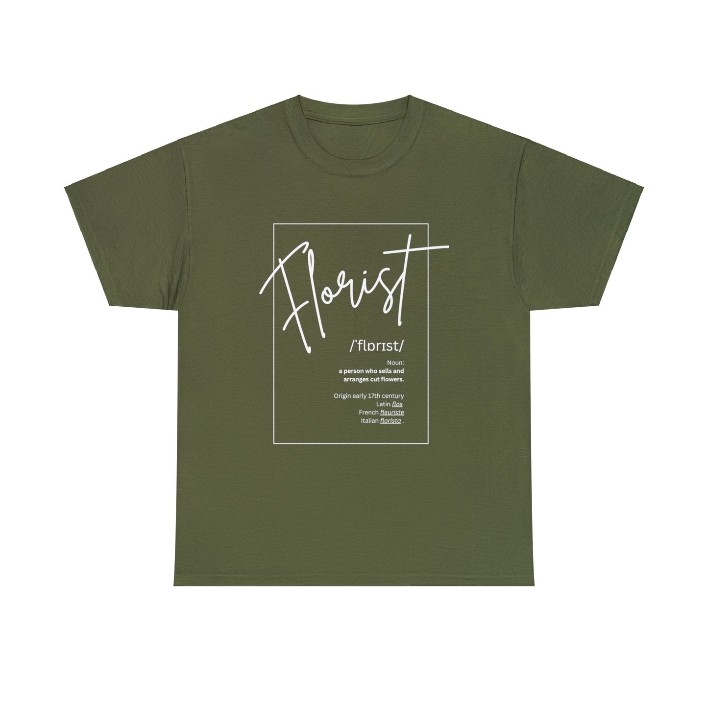 Florist | Unisex Heavy Cotton Tee