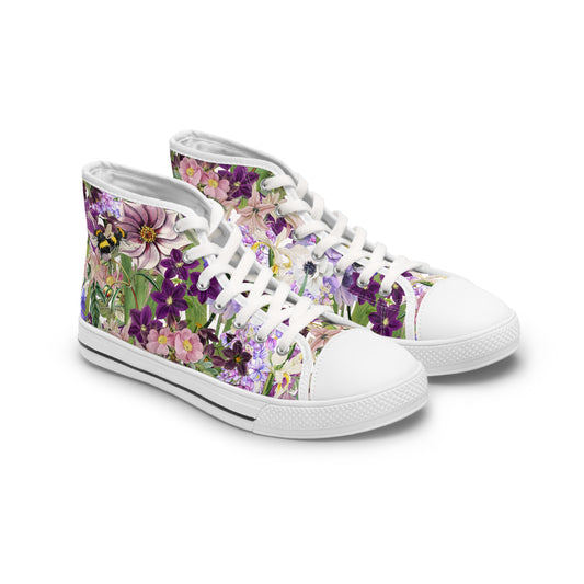 Purple Iris | High Top Sneakers