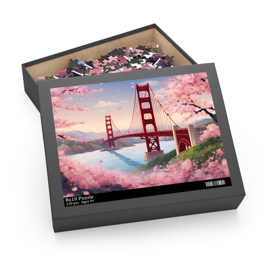 Golden Gate Bridge Puzzle (120, 252, 500-Piece)