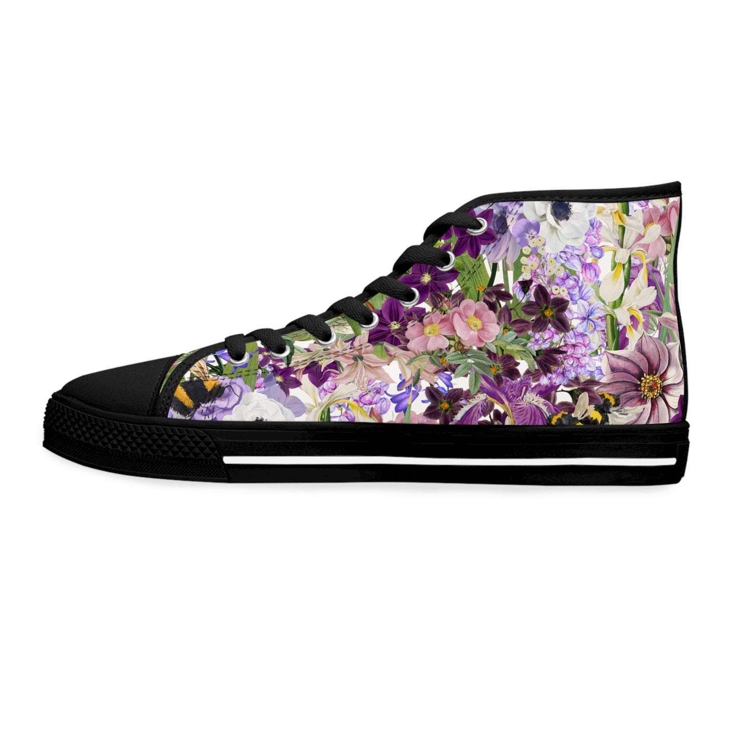 Purple Iris | High Top Sneakers