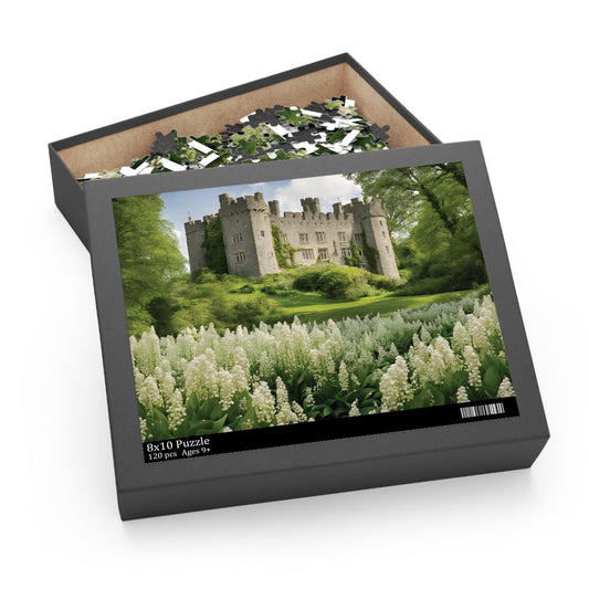 English Castle Puzzles (120, 252, 500-Piece)