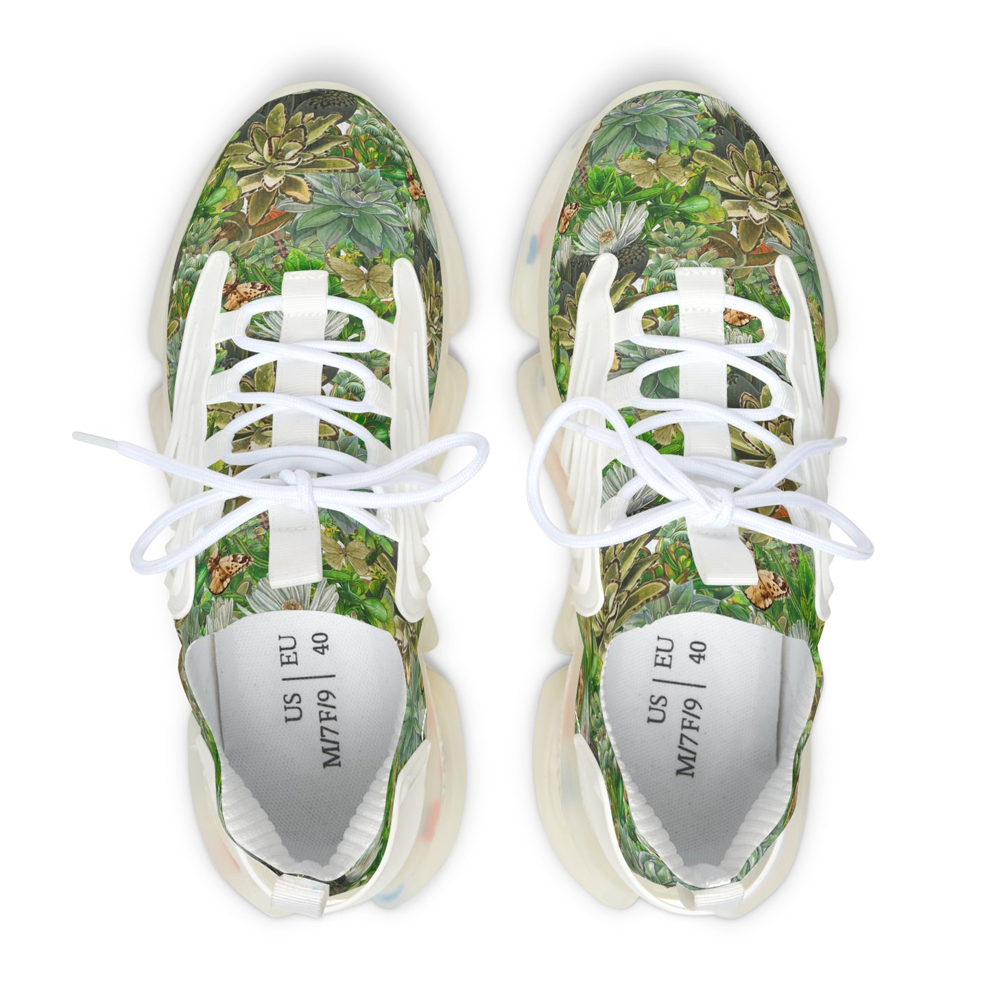 Women's Mesh Sneakers | Green Lithops