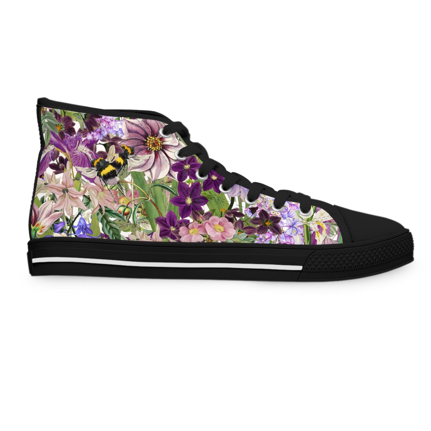 Purple Iris | High Top Sneakers