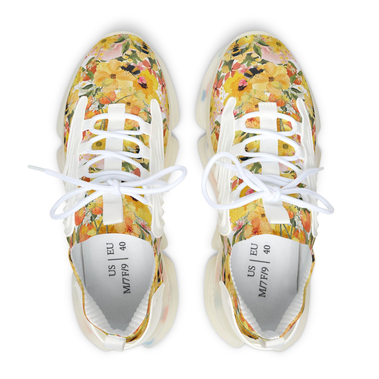 Women's Mesh Sneakers | Yellow Cosmos