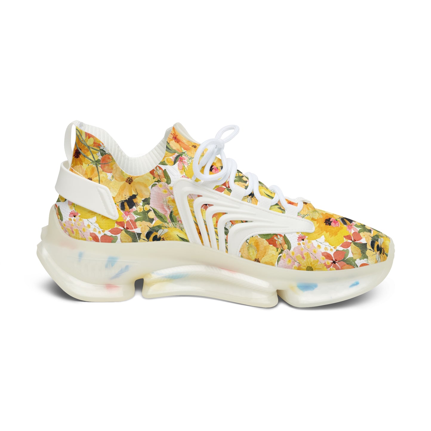 Women's Mesh Sneakers | Yellow Cosmos