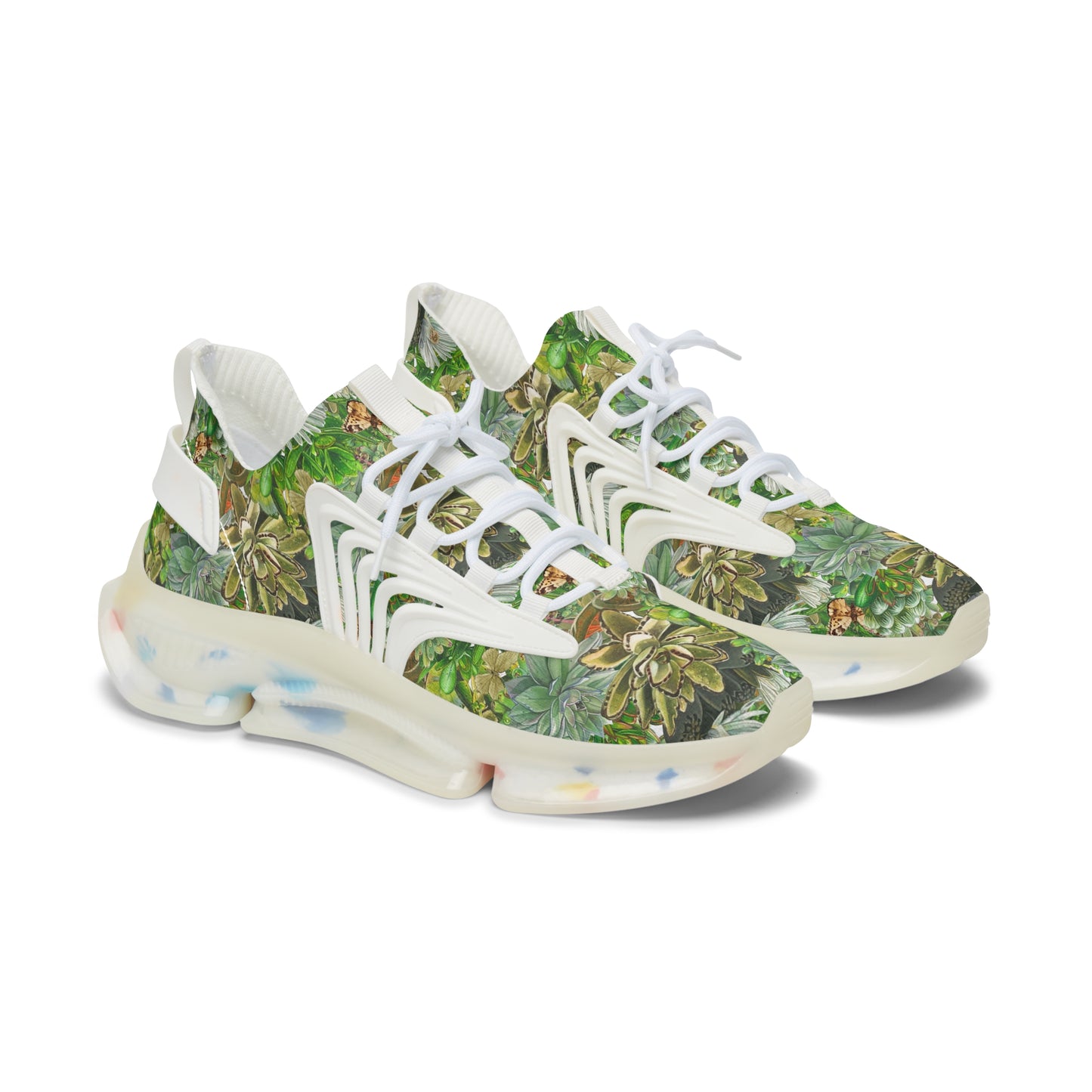 Women's Mesh Sneakers | Green Lithops