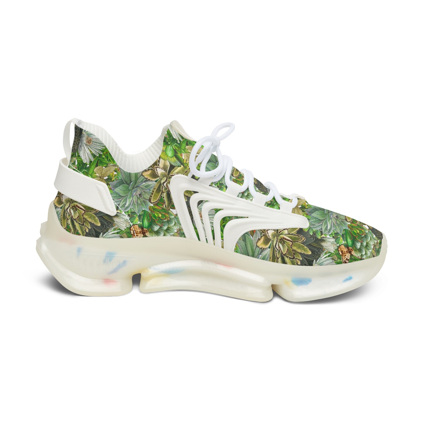 Women's Mesh Sneakers | Green Lithops