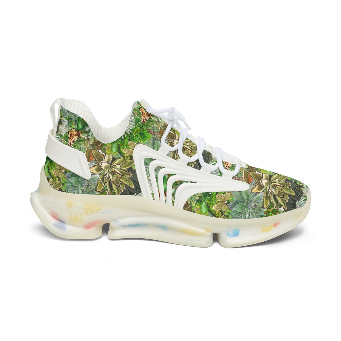 Women's Mesh Sneakers | Green Lithops