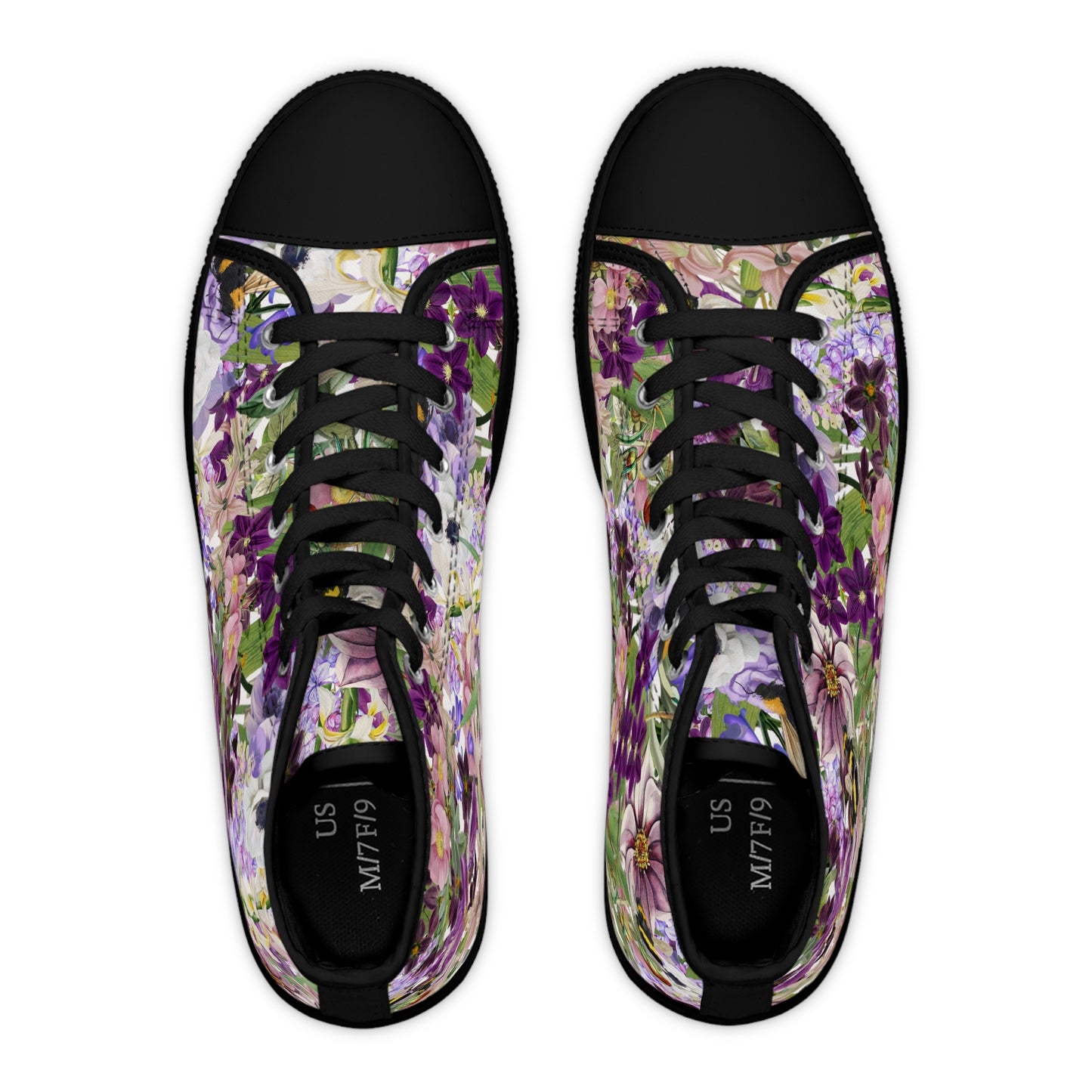 Purple Iris | High Top Sneakers