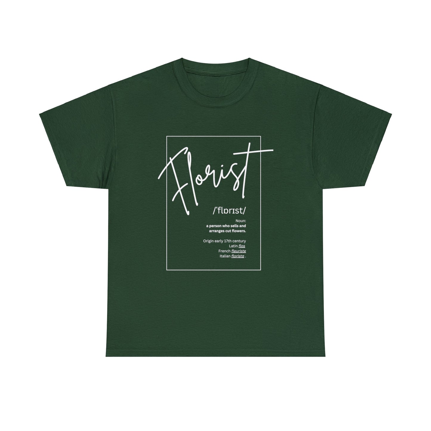 Florist | Unisex Heavy Cotton Tee